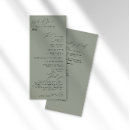 Search for unique wedding programmes Elegant