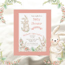 Search for cute animals baby shower invitations Rustic