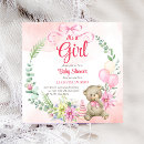 Search for cute square invitations Pink