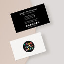 Search for circle logo business cards Simple