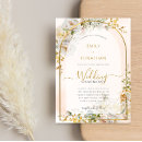 Search for elegant white and gold wedding invitations Budget