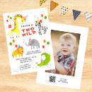 Search for zoo invitations boy