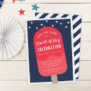 Search for block 4th of july invitations Independence day celebration