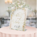 Search for floral wedding tabletop signs Roses