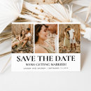 Search for modern typography save the dates Unique