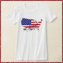 Search for red white and blue tshirts politics