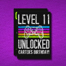 Search for 11 birthday invitations Gamer