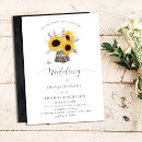 Search for lavender bouquet wedding invitations Mason jar