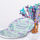 Search for mermaid paper plates Birthday