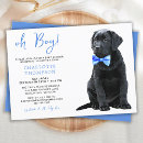 Search for puppy dog baby shower invitations Labrador retriever