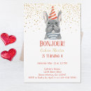 Search for bulldog invitations Red