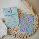 Search for twin mermaids invitations Purple