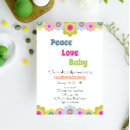 Search for flower power baby shower Gender neutral
