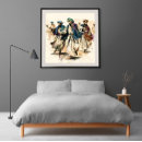 Search for square dancing posters Wall