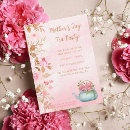 Search for mothers day tea party invitations Pink