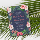 Search for tropical wedding invitations Green