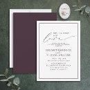 Search for nothing fancy just love invitations We eloped