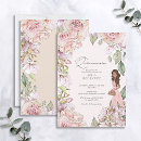 Search for girly quinceanera invitations Pretty
