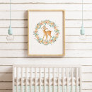 Search for animal nursery art Baby girl