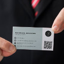 Search for virtual business cards Black and white