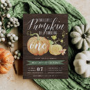 Search for autumn birthday invitations Is turning one