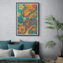 Search for psychedelic posters ai art