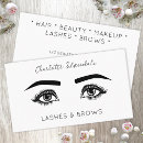 Search for beauty business cards Makeup artist