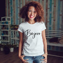 Search for france tshirts bonjour