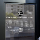 Search for opening a restaurant Qr code