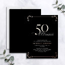 Search for simple 50th birthday invitations Calligraphy