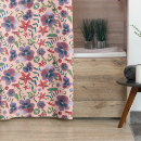 Search for multi color shower curtains Flowers