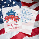Search for memorial day picnic invitations Flag