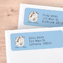 Search for unicorns return address labels Unicorn birthday party