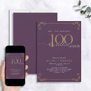 Search for 100 birthday invitations Typography
