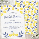 Search for summer fruit bridal shower invitations Lemon