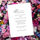 Search for simple casual wedding invitations Script calligraphy