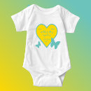 Search for first mothers day baby bodysuits Heart