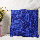 Search for blue tapestry cushions Vintage