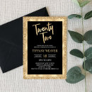 Search for 22 birthday invitations Twenty two