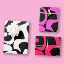 Search for neon pink wrapping paper Bright