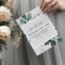 Search for spring save the date invitations greenery