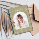Search for graduation announcement cards Girl