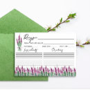 Search for bridal shower request recipe cards Watercolor