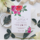 Search for fuchsia wedding invitations Modern