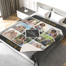 Search for photo college blankets Black and gold