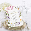 Search for floral quinceanera invitations Watercolor flowers