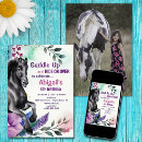 Search for saddle up birthday invitations Horse