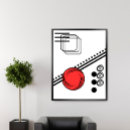 Search for black white geometric posters Dots