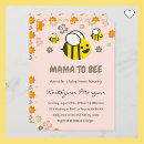 Search for mama to bee baby shower invitations Floral