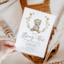Search for rustic floral baby shower invitations Modern elegant